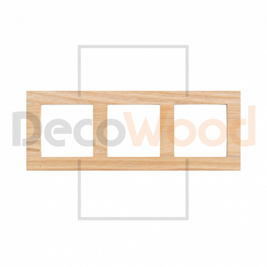 Рамка 3 поста под механизмы JUNG, SE Atlas Design или ABB серии Basic Рамка 3 поста под механизмы JUNG, SE Atlas Design или ABB серии Basic