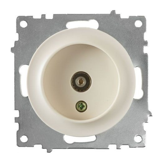Розетка TV OneKey цвет бежевый